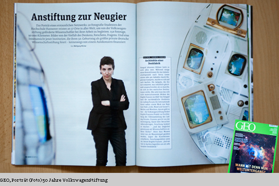 Brigitte Franzen in Geo, Ausgabe Februar 2012